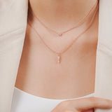 Beth Bezel Necklace