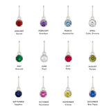 Birthstone Charm Pendant Made Different Co.