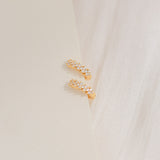 Kyla Cubic Hoops.