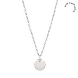 Mini Round Pendant Necklace Made Different Co.