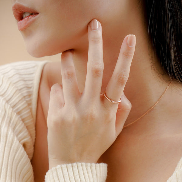 Birch Bamboo Ring.
