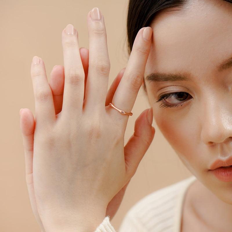 Birch Bamboo Ring.