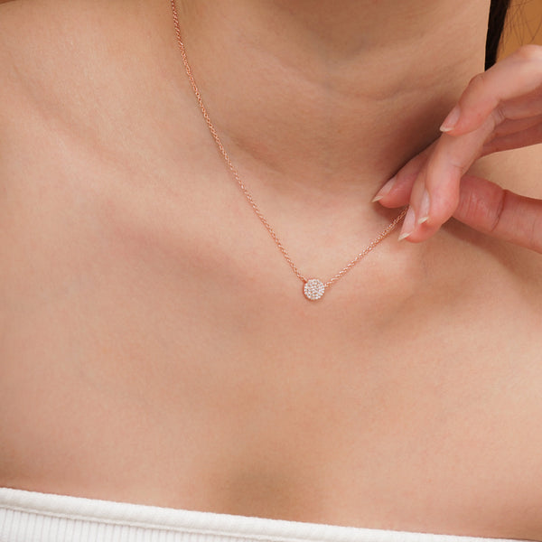 Perla Pave Necklace