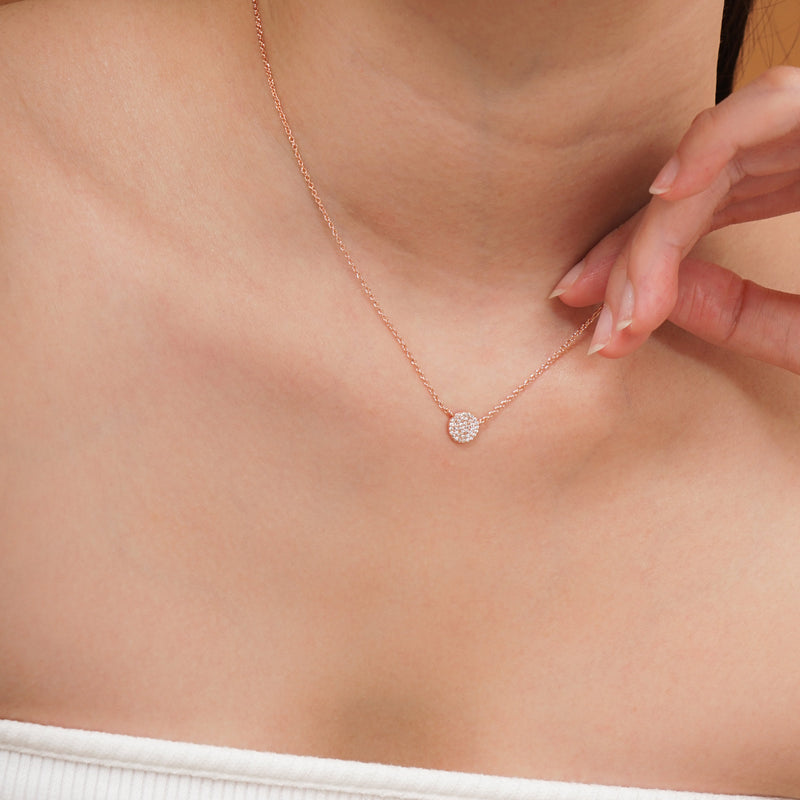 Perla Pave Necklace