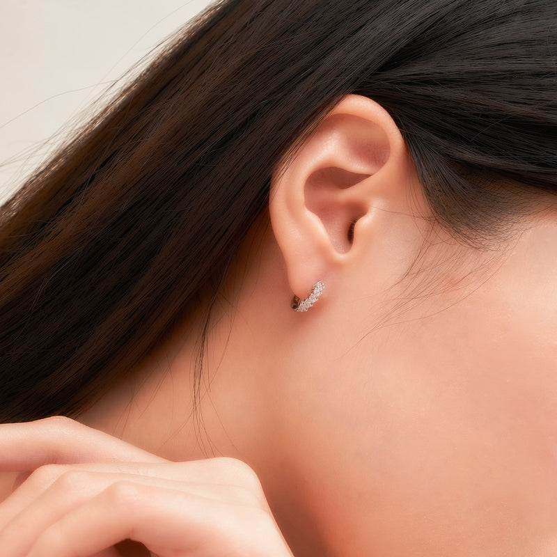 Kyla Cubic Hoops.