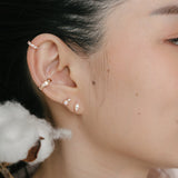 Inez Barbell Earrings Made Different Co.