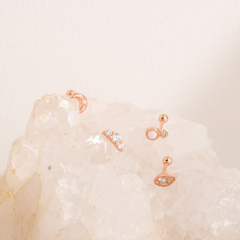 Inez Barbell Earrings Made Different Co.