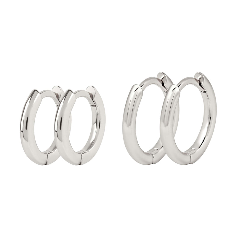 Basic Hoop Huggies.