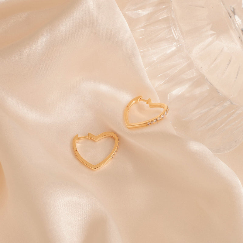 Glenda Studded Hoops Made Different Co.