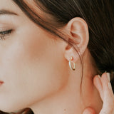 Glenda Studded Hoops Made Different Co.