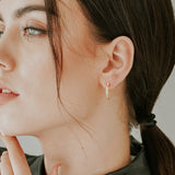 Glenda Studded Hoops Made Different Co.