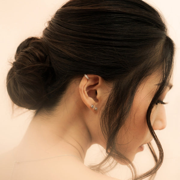 Sadie Bezel Studs.