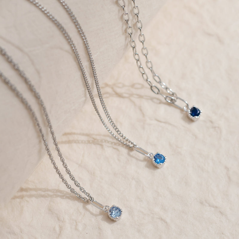 Birthstone Charm Pendant.