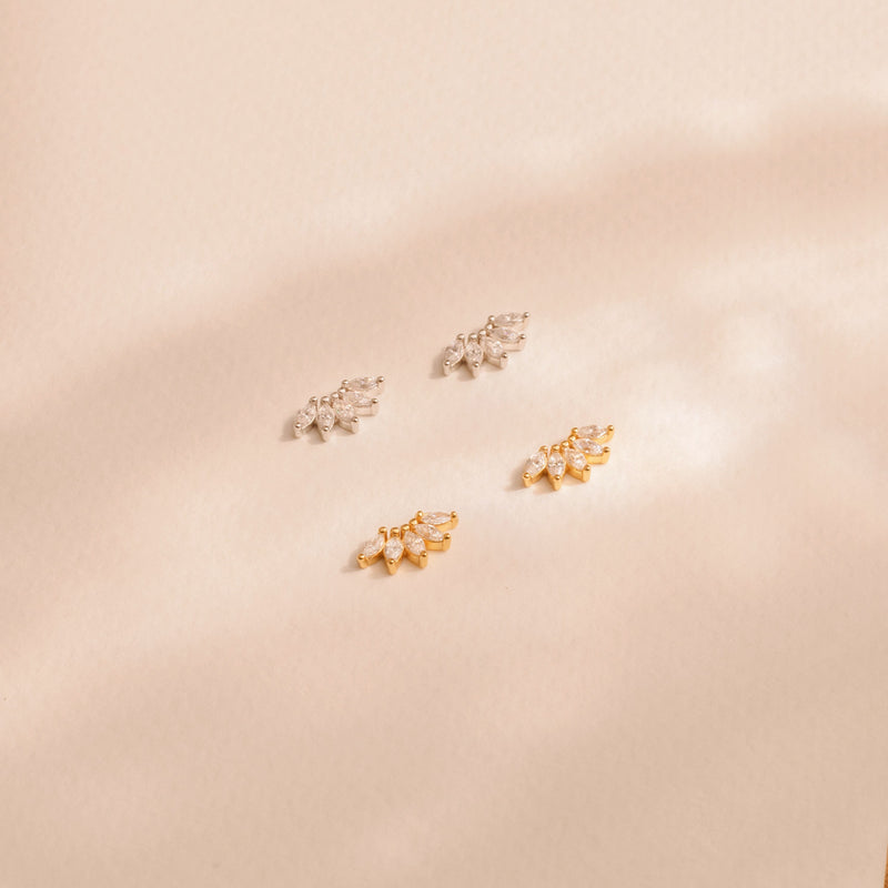 Octavia Marquise Studs Made Different Co.
