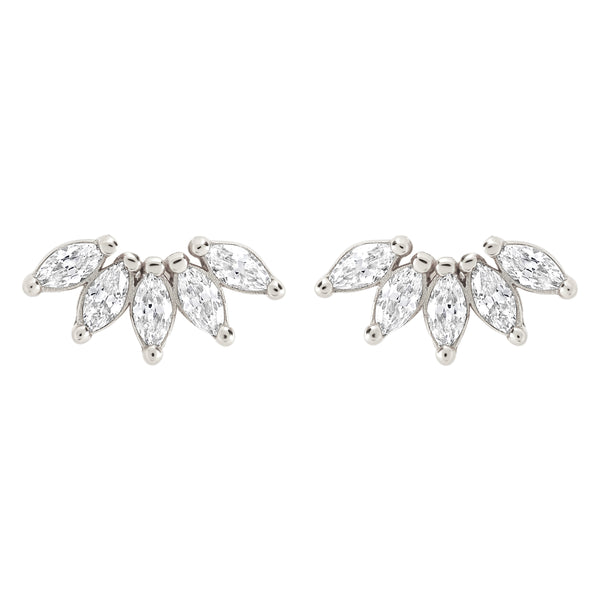 Octavia Marquise Studs Made Different Co.