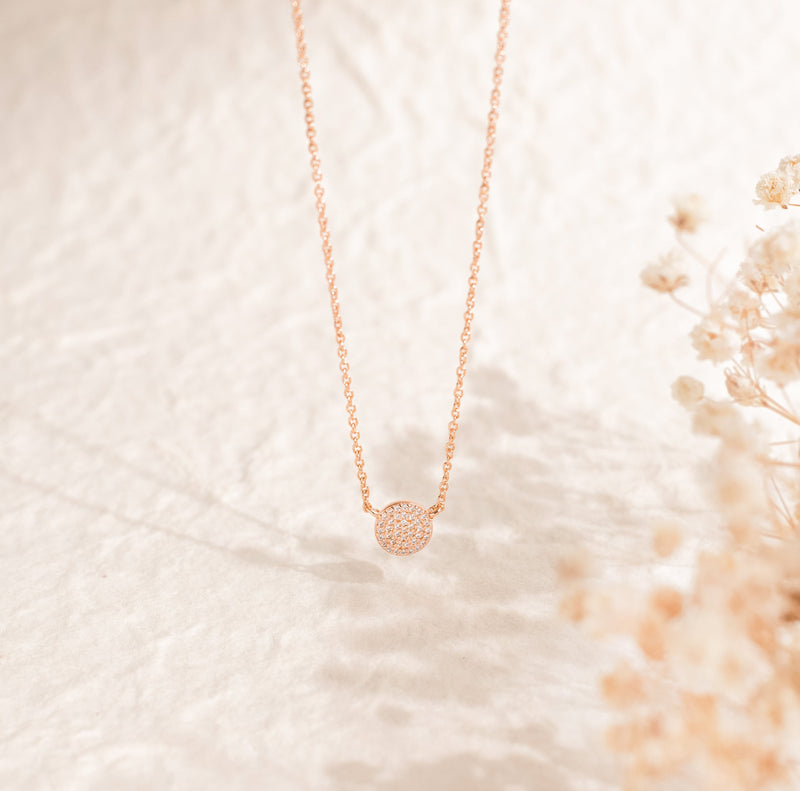 Perla Pave Necklace